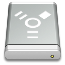 Drive Gray (FireWire) icon